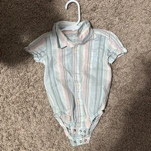 Carter's Pastel Striped Baby Bodysuit
